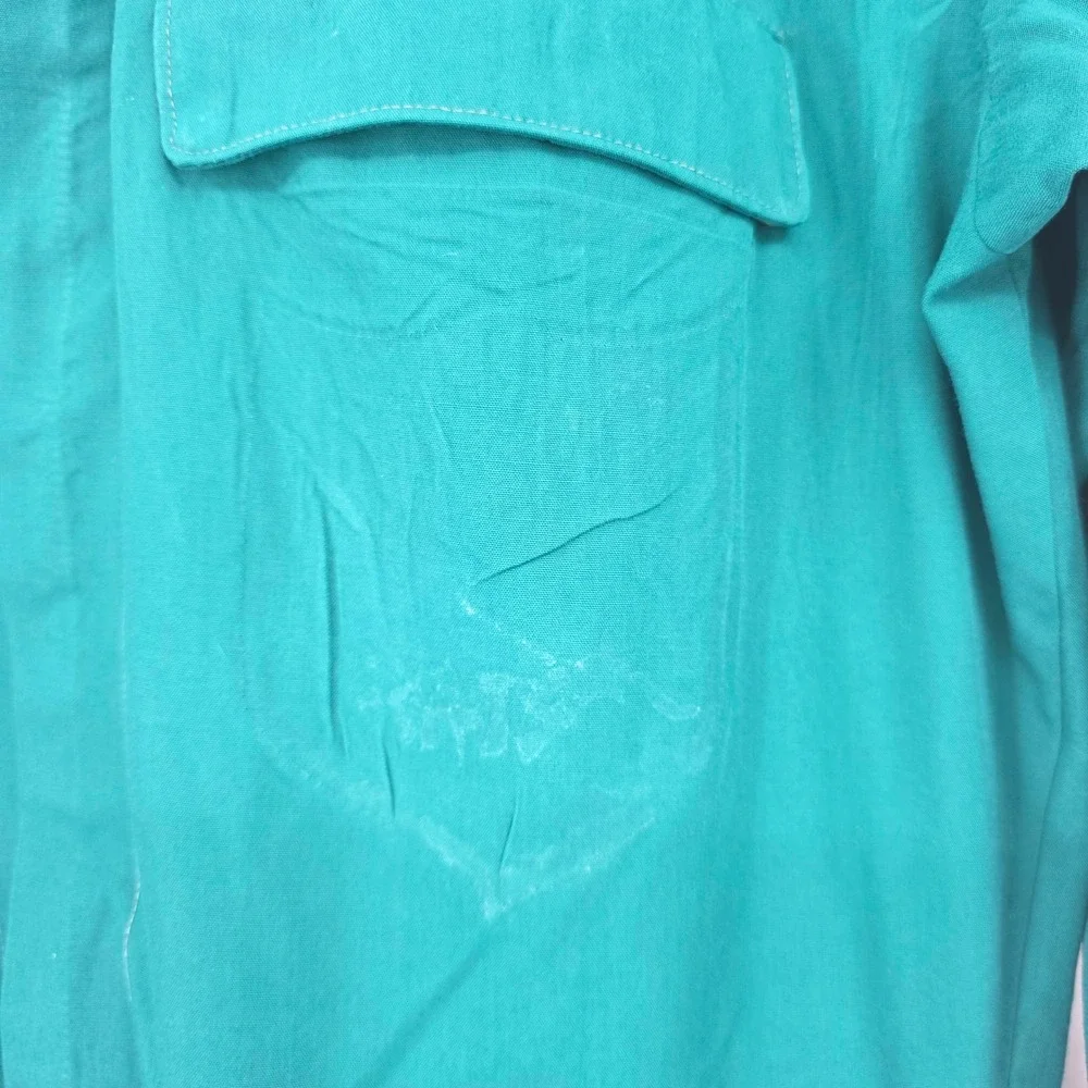 Vintage Rajawongse Store Ubol Green Utility Coveralls Workwear Jumpsuit Mens L